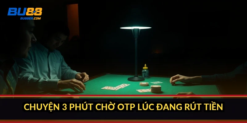 BU88 không nhận được mã OTP: 5 nguyên nhân và cách xử lý 2 Chuyện 3 phút chờ OTP lúc đang rút tiền