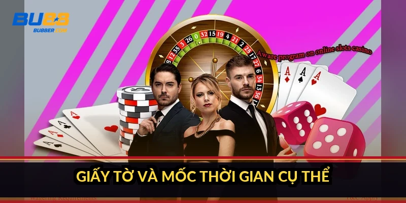 Cách cập nhật thông tin BU88: sửa SĐT, ngân hàng, email 5 Giấy tờ và mốc thời gian cụ thể